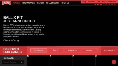 Screenshot preview of devolverdigital.com