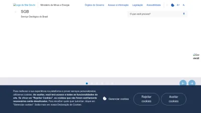 Screenshot of Sgb.gov.br