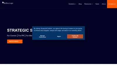 Screenshot preview of multivu.com