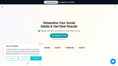 Screenshot of Publer.com