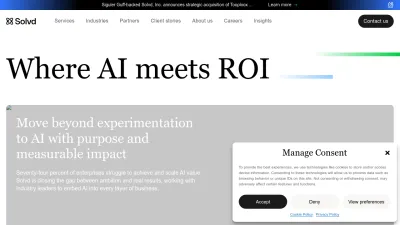 Screenshot preview of solvd.com