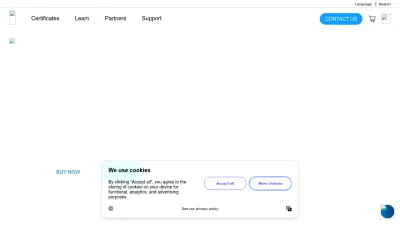 Screenshot preview of geotrust.com