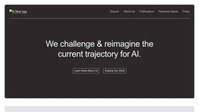 Screenshot preview of ainowinstitute.org