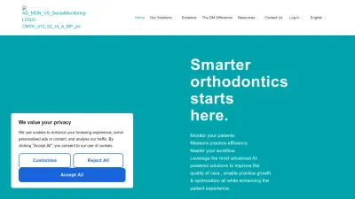 Screenshot preview of dentalmonitoring.com