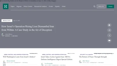 Screenshot preview of hudson.org
