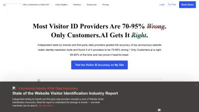 Screenshot of Customers.ai