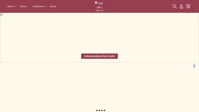 Screenshot preview of defjamshop.com