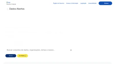 Screenshot preview of dados.gov.br