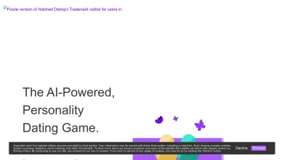 Screenshot preview of hatcheddating.com