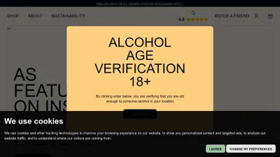 Screenshot preview of toastbrewing.com