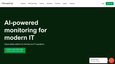 Screenshot preview of site24x7.com