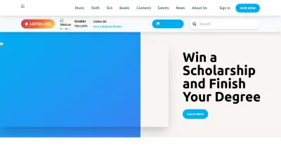 Screenshot preview of klove.com