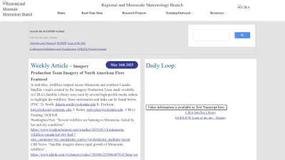 Screenshot of Rammb2.cira.colostate.edu