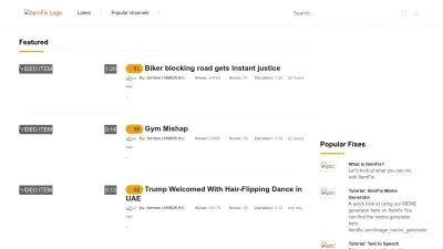 Screenshot of Itemfix.com