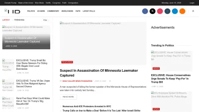 Screenshot preview of ijr.com