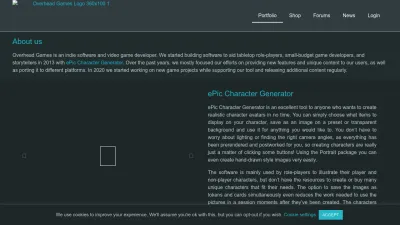 Screenshot preview of overheadgames.com