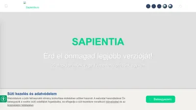 Screenshot preview of sapientia.ro