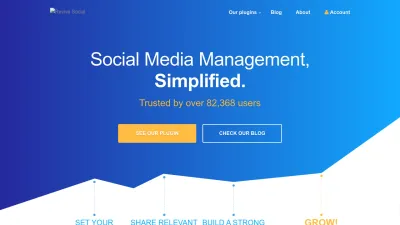 Screenshot preview of revive.social