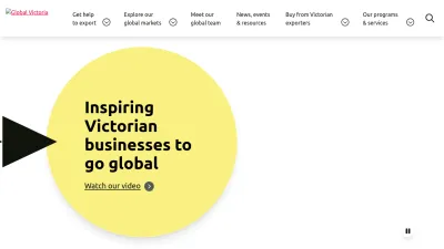 Screenshot preview of global.vic.gov.au