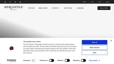 Screenshot preview of mercantilegroup.ie