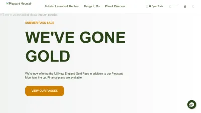 Screenshot preview of pleasantmountain.com