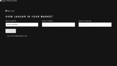 Screenshot preview of jaguar.com