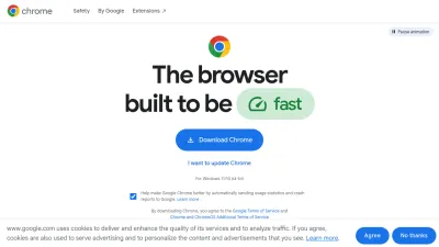 Screenshot preview of tools.google.com