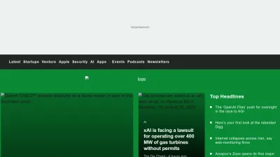 Screenshot preview of techcrunch.com