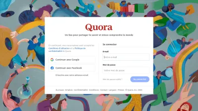Screenshot of Quora.com