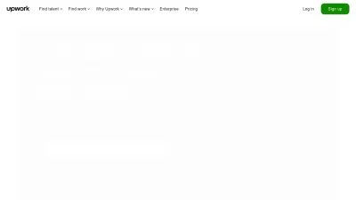 Screenshot of Upwork.com