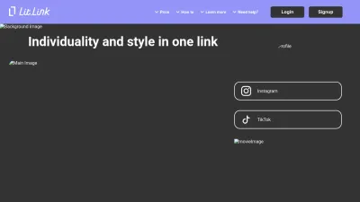 Screenshot preview of lit.link