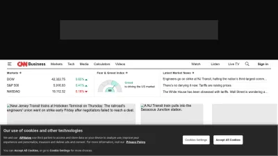 Screenshot preview of money.cnn.com