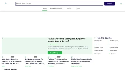 Screenshot preview of technorati.com