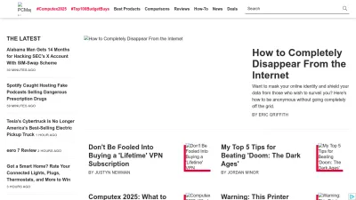 Screenshot of Pcmag.com
