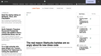 Screenshot preview of fastcompany.com