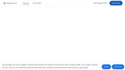 Screenshot preview of photos.google.com