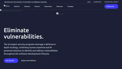 Screenshot preview of hackerone.com