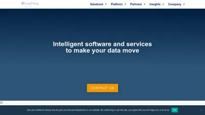 Screenshot of Corefiling.com