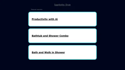 Screenshot of Laetoto.live
