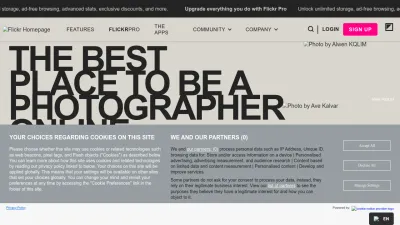 Screenshot preview of flic.kr