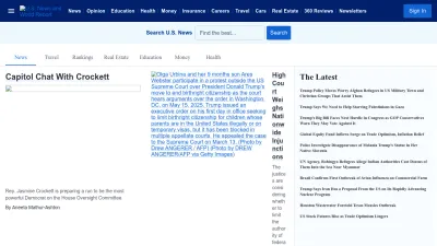 Screenshot of Usnews.com