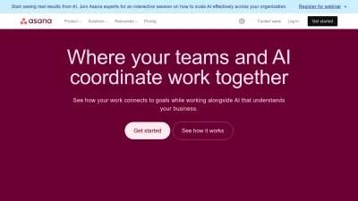 Screenshot preview of asana.com