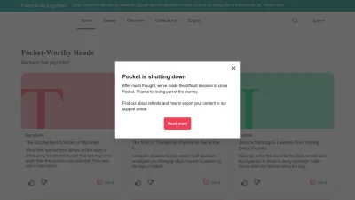 Screenshot preview of getpocket.com