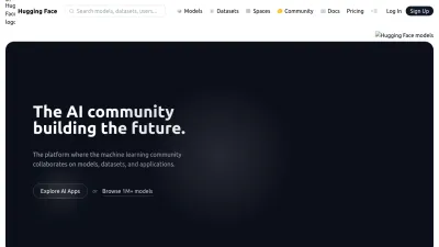 Screenshot preview of huggingface.co