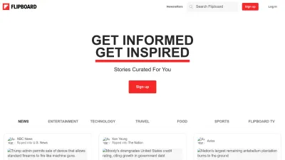 Screenshot preview of flipboard.com