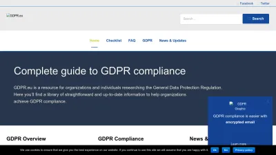 Screenshot preview of gdpr.eu