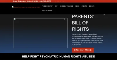 Screenshot preview of cchrflorida.org