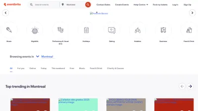 Screenshot preview of eventbrite.co.uk