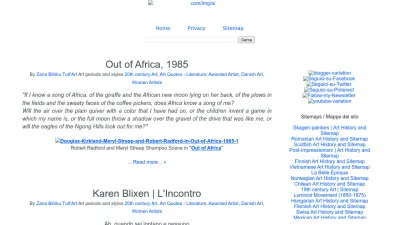 Screenshot preview of tuttartpitturasculturapoesiamusica.com