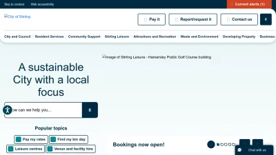 Screenshot preview of stirling.wa.gov.au